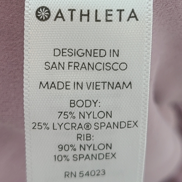Athleta Powervita Ribbed Barre Heel Tight Legging - Picture 7 of 9